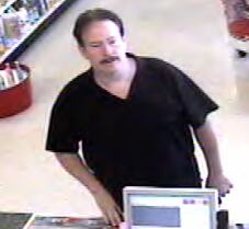 male identity theft suspect