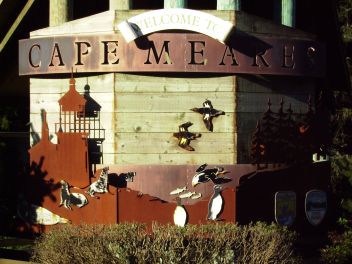 The Cape Meares Lighthouse