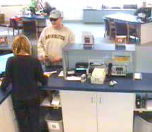 surveillance picture of MAPS Credit Union robber #4