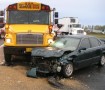 Crash with school bus in Albany, Oregon 10-16-07