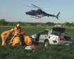 Rollover crash near Canby 52407