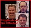 Registered Oregon sex offenders: Matthew John Shipley, Jerry Allan Farstad, and Harold Austin Aven