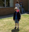 Christian King at school in Salem, Oregon