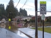 Vernonia Oregon's high school after floodwaters hit