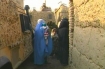 Women in Kabul, Afghanistan with British soldiers.