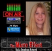 April Scott appears tonight at 11:20 p.m. west coast time, on the Micro Effect network.