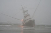 Lori Ann  aground at Newport, Oregon 8-11-09