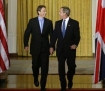 Tony Blair and George W. Bush