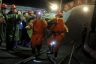 At least 95 miners were rescued after being trapped in a flooded coal mine in China