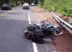 Fatal motorcycle crash