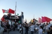 Gaza convoy Viva Palestina being loaded in Egypt