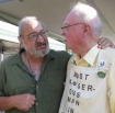 Dr. Phil Leveque, Jack Herer, Bonnie King and Allen St Pierre, at Hempstalk, September 12, 2009