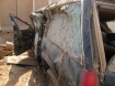 This is a U.S. contractor truck that was blown by by an improvised explosive device (IED)  Iraq photo by Tim King