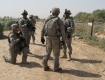 U.S. Army soldiers on patrol in Iraq