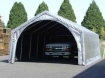 truck under portable tent 