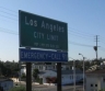 Los Angeles city sign