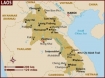 Map of Laos