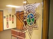 The Linn County Sheriff door