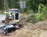 Motorcycle crash near Tillamook, Oregon 12 Sept 2010