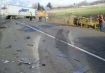 Semi crash near Ashland, Oregon 3-9-09