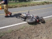 Harley Davidson motorcycle ridden by 42-year old Kevin Kenville who died in the crash 7-25-09 near Oregon City