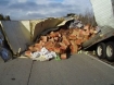 Crash scene Saturday on I-5 near Ashland, Oregon