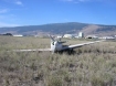 Plane at LaGrande after bad landing