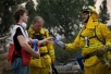 Red Cross volunteer at work