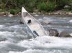 Clackamas River boat crashed