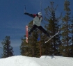 Bruce Sallan's family skiing at Mammoth