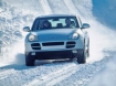 Porsche Cayenne in winter