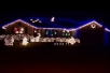 House decorated with Christmas Lights in Keizer Oregon