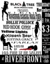 Riverfront Nightclub event flier