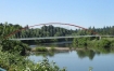 Rendering of proposed Minto Island Pedestrian Bridge