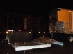 train severed the rear of the trailer