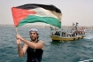 Vittorio Arrigoni landing at Gaza with Freedom Flotilla