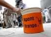 white powder used to symbolise Agent Orange