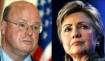 US Envoy to Egypt Frank Wisner and Hillary Clinton