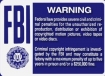 FBI Warning logo