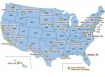 Map of some of the important detention/internment camps operated by U.S. during WW II (German American Internee Coalition)