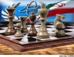 Iran US chess board over nukes