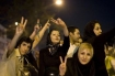 Young Iranians rally for peace