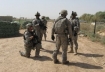 Platoon of 101st soldiers in Iraq. 