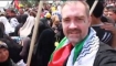 Ken O'Keefe during last May's protests in Gaza