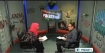 Lauren Booth and Gilad Atzmon at the Press TV studios.