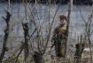 North Korean soldier guards forced labor camp