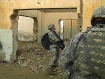 American soldiers on patrol in Kabul, Afghanistan. 