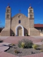 Old mission at San Miguel, N.M.