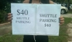 Space shuttle parking