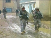 U.S. soldiers on patrol in Kabul, Afghanistan